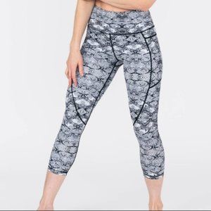 Zyia Active Cobra Metallic  High Rise Capri
